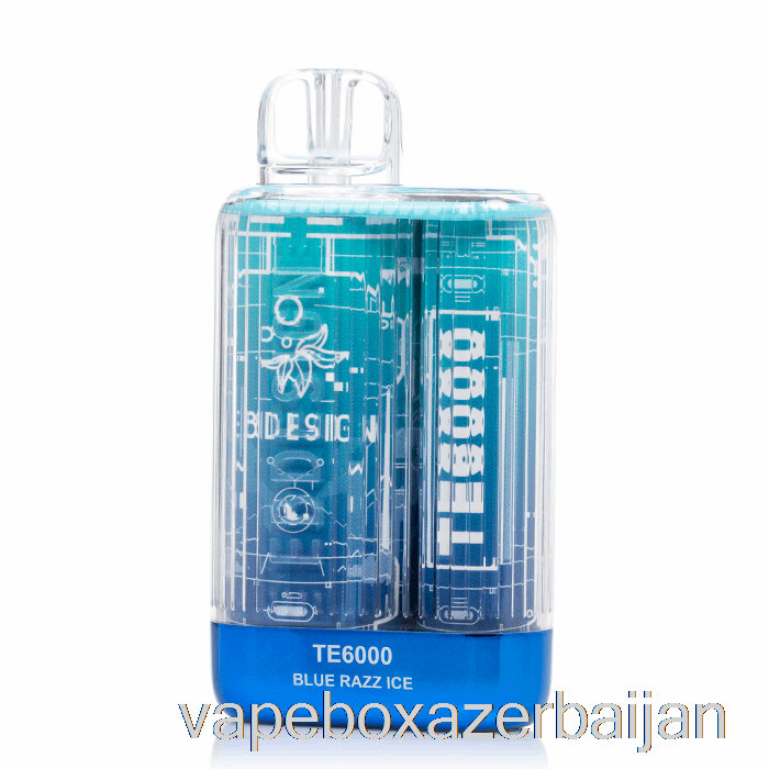 Vape Box Azerbaijan EB TE6000 Disposable Blue Razz Ice